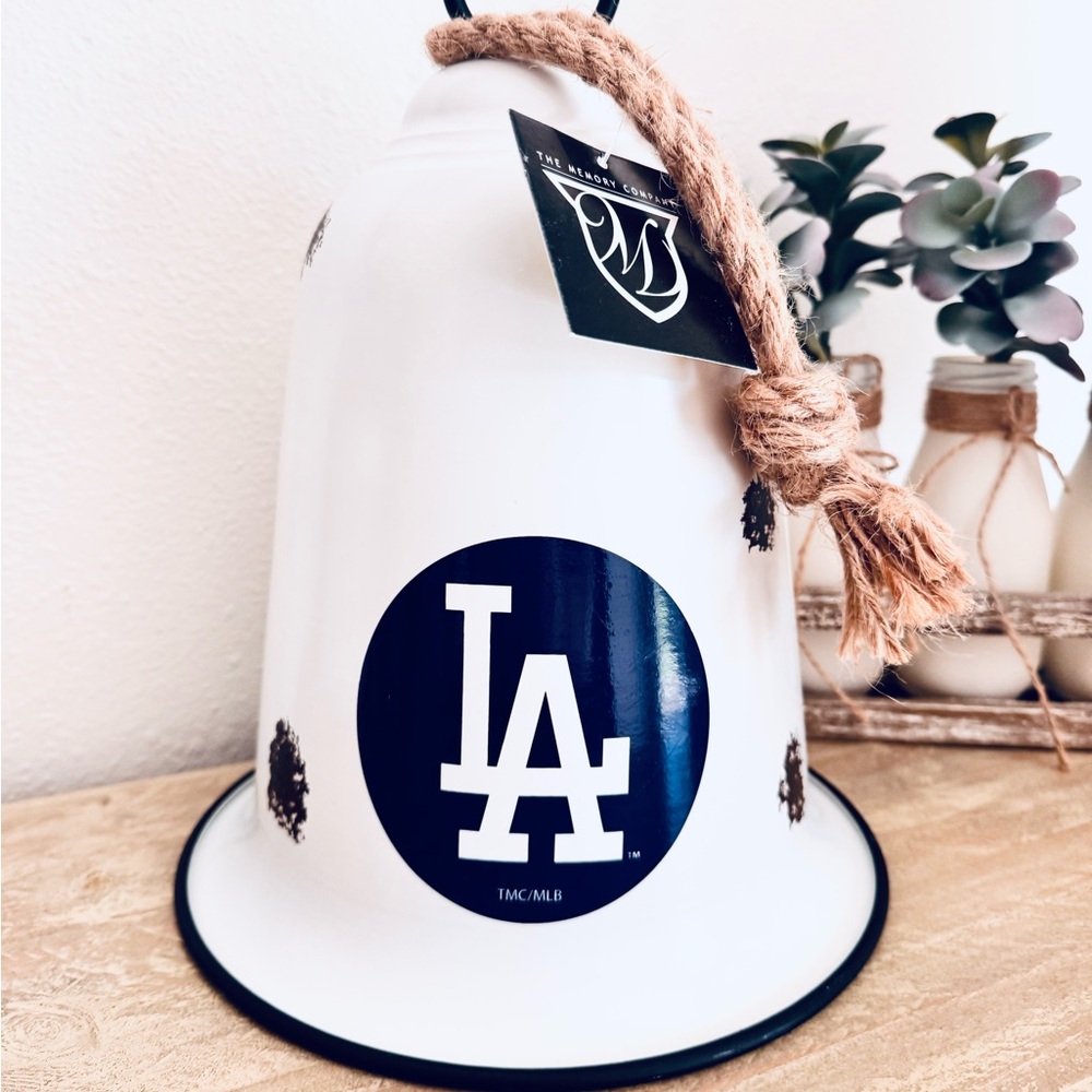 LA Dodgers White Decorative Bell 💙